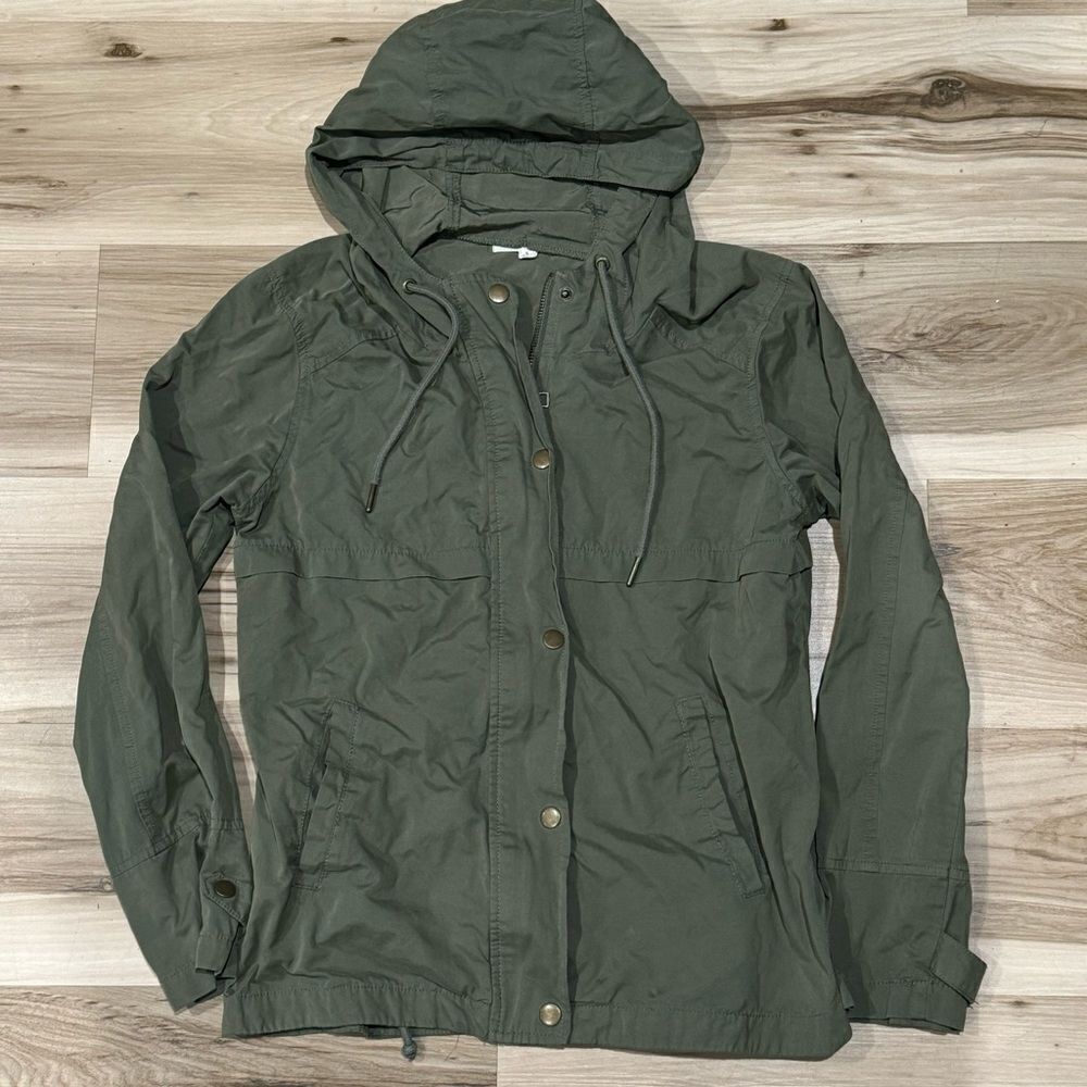 Pacsun LA Hearts Green Jacket Women’s Small
